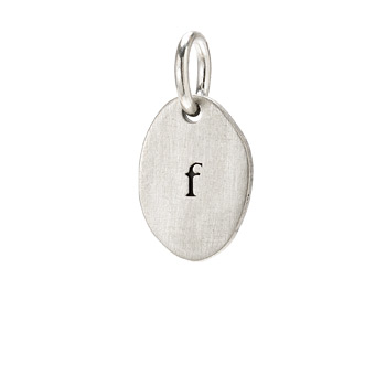 %22F%22+charm%2C+sterling+silver