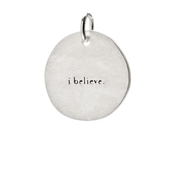 %22I+believe%22+charm%2C+sterling+silver