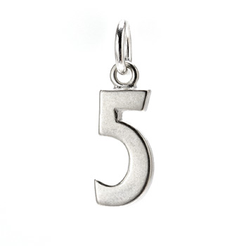number+%225%22+charm%2C+sterling+silver