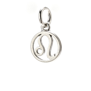 zodiac+%22leo%22+charm%2C+sterling+silver
