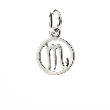 zodiac+%22scorpio%22+charm%2C+sterling+silver