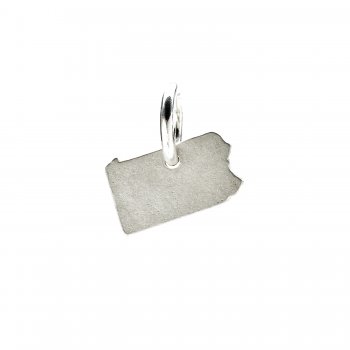 pennsylvania charm, sterling silver