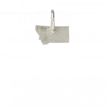 montana charm, sterling silver