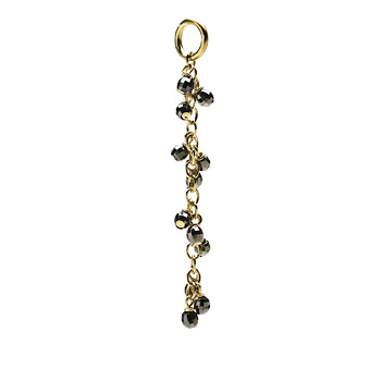 cascading+disco+beads%2C+charcoal+sterling+silver