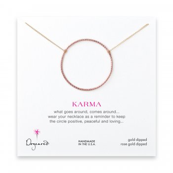 large+sparkle+karma+necklace%2C++rose+gold+dipped
