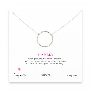 medium+sparkle+karma+necklace%2C+sterling+silver
