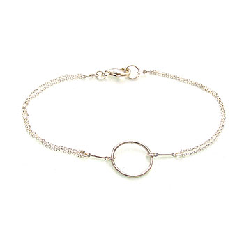 karma bracelet sterling silver