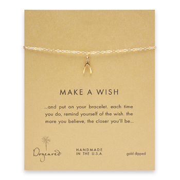 make+a+wish+wishbone+bracelet%2C+gold+dipped