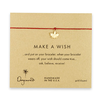 make+a+wish+lotus+bracelet+on+red%2C+gold+dipped
