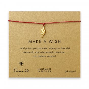 make+a+wish+torch+bracelet+on+red%2C+gold+dipped