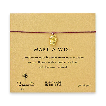 make+a+wish+lucky+cat+bracelet+on+maroon%2C+gold+dipped