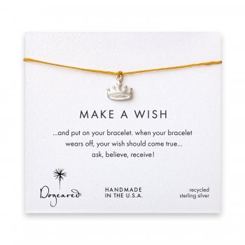 make+a+wish+crown+bracelet+on+mustard%2C+sterling+silver