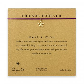 friends+forever+groovy+flower+necklace+on+amethyst%2C+gold+dipped