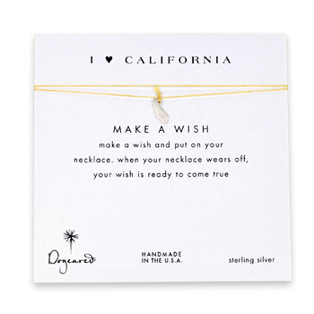 I+love+california%2C+california+necklace+on+gold%2C+sterling+silver