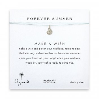 forever+summer+nautilus+shell+necklace+on+mint%2C+sterling+silver