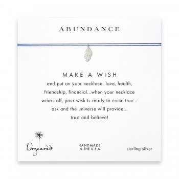 abundance+feather+necklace+on+ocean%2C+sterling+silver