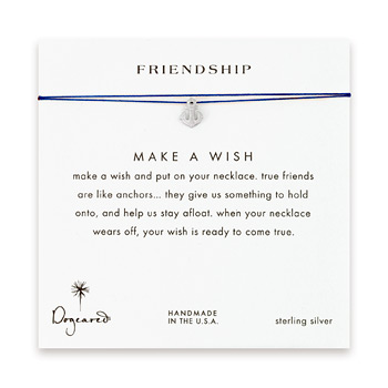 friendship+smooth+anchor+necklace+on+royal%2C+sterling+silver