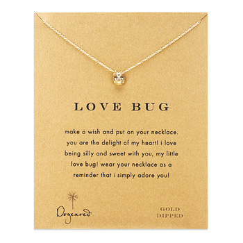 love+bug+ladybug+necklace%2C+gold+dipped