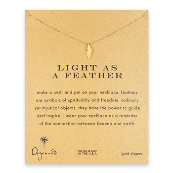 light+as+a+feather%2C+feather+necklace%2C+gold+dipped
