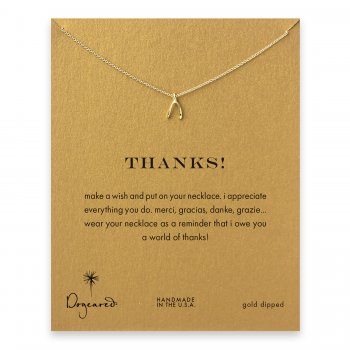 thanks%21+Wishbone+necklace%2C+gold+dipped