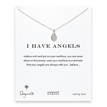 I+have+angels+angel+necklace%2C+sterling+silver