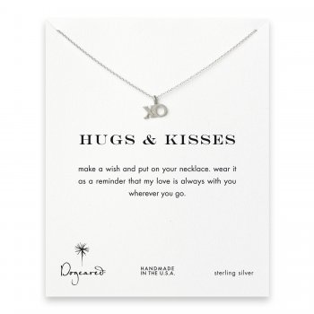 hugs+%26+kisses+XO+necklace%2C+sterling+silver