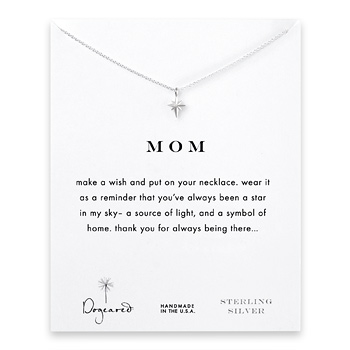 mom+north+star+necklace%2C+sterling+silver