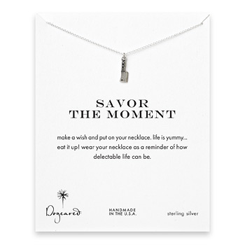 savor+the+moment+reminder+necklace+with+sterling+silver+chef%27s+knife