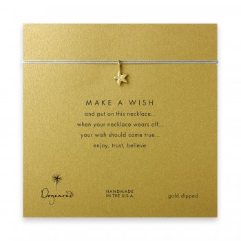 make+a+wish+starfish+necklace+on+silver%2C+gold+dipped