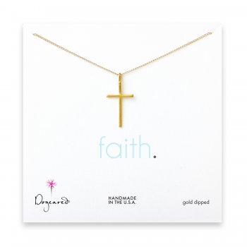 large+cross+pendant+necklace%2C+gold+dipped