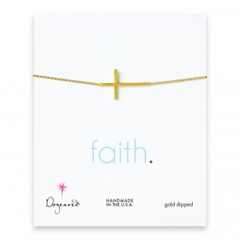 faith+large+cross+bracelet%2C+gold+dipped
