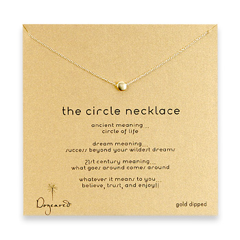 circle+necklace%2C+gold+dipped+-+18+inch