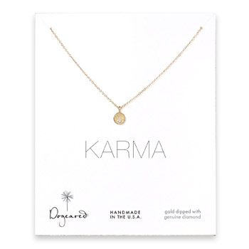 karma+diamond+necklace%2C+gold+dipped