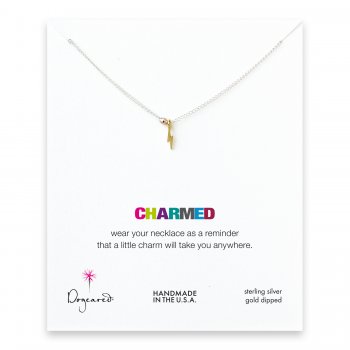 bolt+necklace+with+rose+gold+bead+on+silver+chain