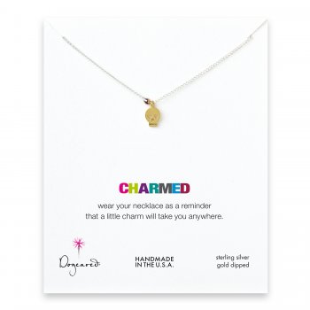 skull+necklace+with+rose+gold+bead+on+silver+chain