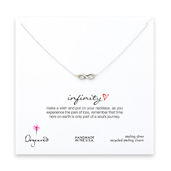 infinity+necklace%2C+sterling+silver