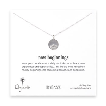 new+beginnings+lotus+disc+necklace%2C+sterling+silver+-+18+inch