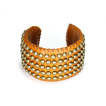 100 good wishes studded tobacco cuff