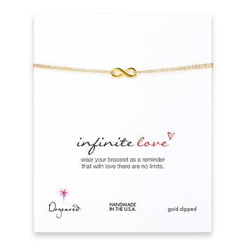 small+infinite+love+bracelet%2C+gold+dipped
