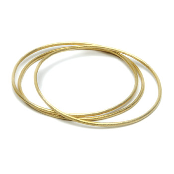 textured+bangle+bracelets+set+of+3%2C+gold+dipped