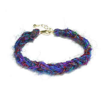 better safe than sari braided bracelet