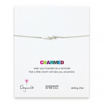 charmed big bolt bracelet, sterling silver
