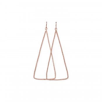 always+beautiful+sparkle+triangle+earrings%2C+rose+gold+dipped
