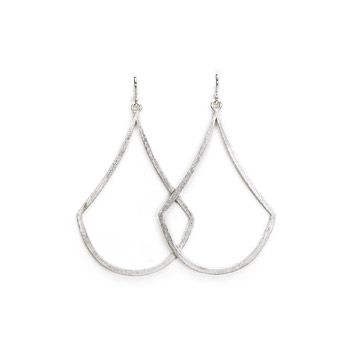 always beautiful swing silver earrings