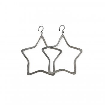 always+beautiful+star+earrings%2C+charcoal+sterling