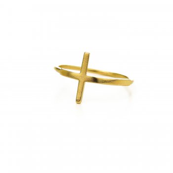 large+cross+ring%2C+gold+dipped%2C+size+6