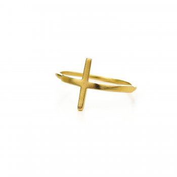 large+cross+ring%2C+gold+dipped%2C+size+7