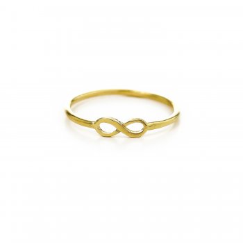 infinity+ring%2C+gold+dipped%2C+size+7