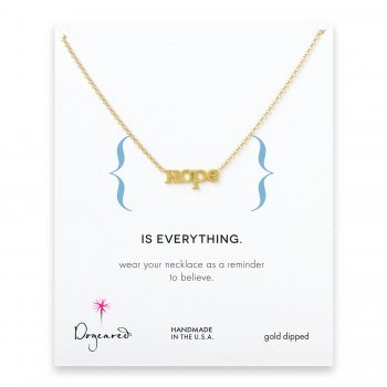 hope+necklace%2C+gold+dipped