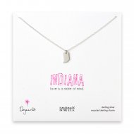 indiana necklace, sterling silver